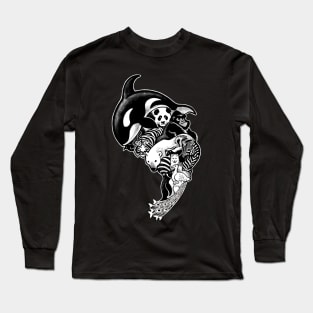 Monochromanimal (black) Long Sleeve T-Shirt